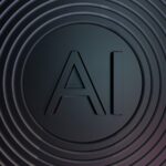 Concentric circles with ai logo in center